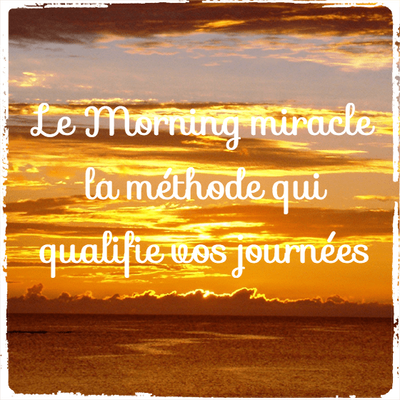 morning miracle